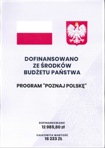 Dofinansowanie projektu Poznaj Polskę