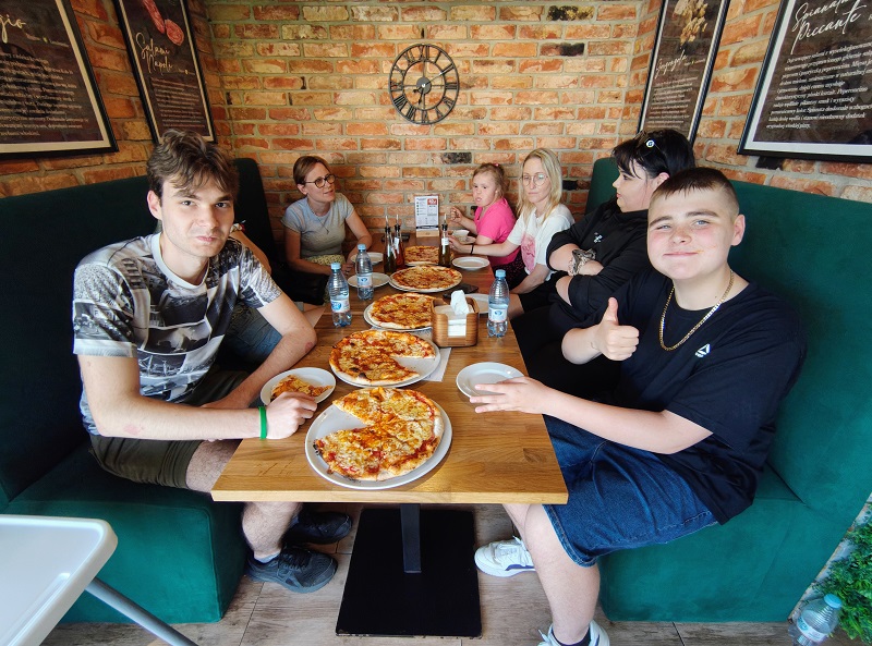 Wyjście na pizzę