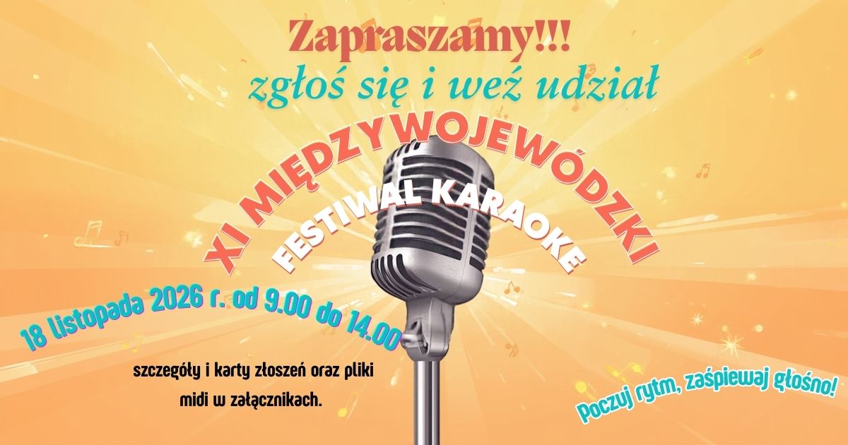 XI Międzywojewódzki Przegląd Karaoke